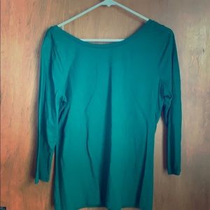 3 waiter sleeve j-crew top